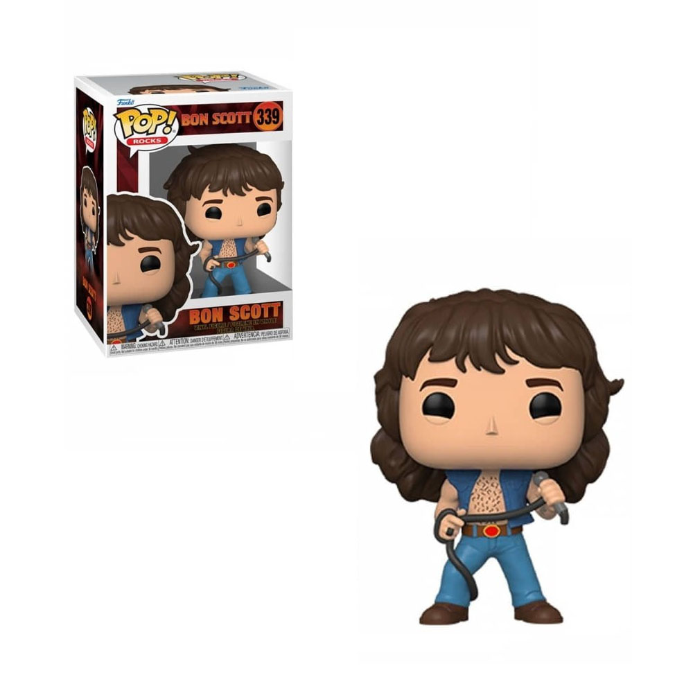 Muñeco Funko Pop Rocks Ac/dc Bon Scott 339