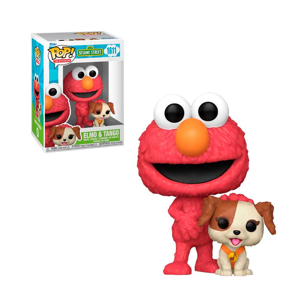 Boneco Funko Pop Sesame Street Elmo &amp; Tango 1611