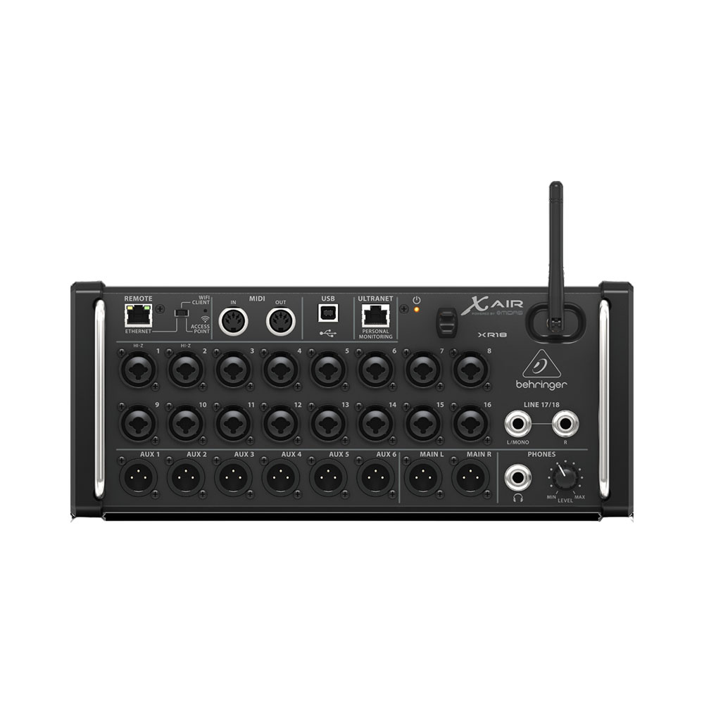Mixer Digital Behringer XR-18 Preto