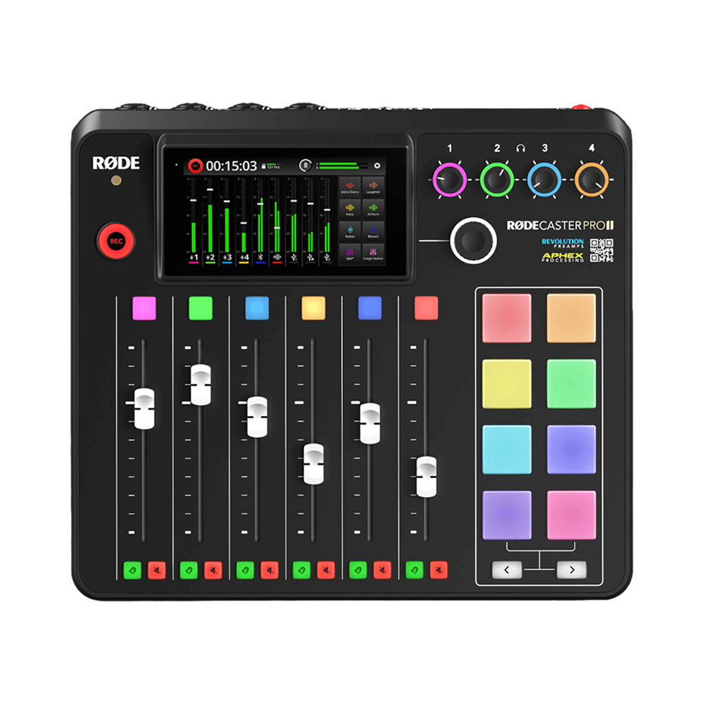 Consola de DJ Rodecaster PRO II Preto