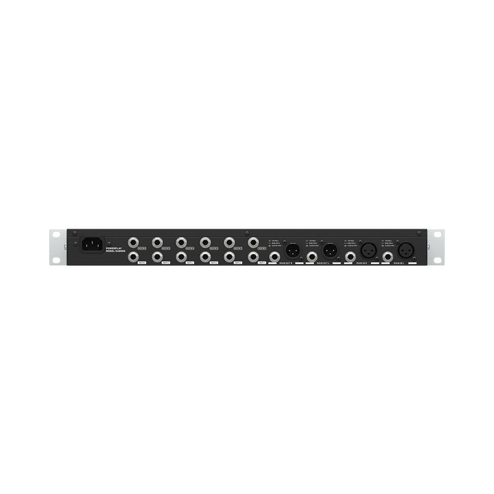 Amplificador de Fone de Ouvido Behringer HA6000 de 6 Canais
