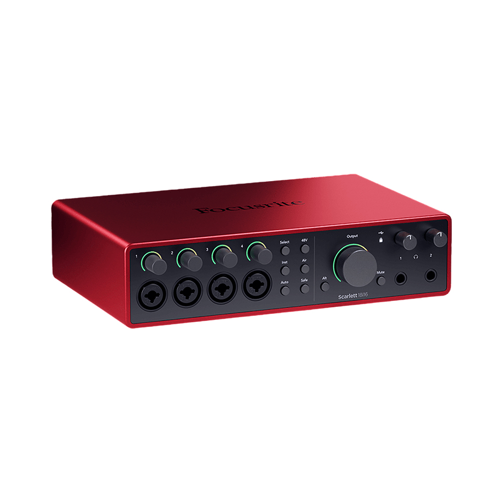 Interface de Áudio Focusrite Scarlett 18I16 4TH Gen MOSC0036