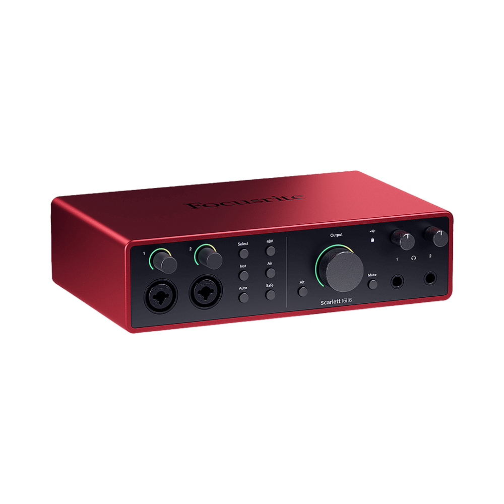 Interface de Áudio Focusrite Scarlett 16I16 4TH Gen MOSC0035