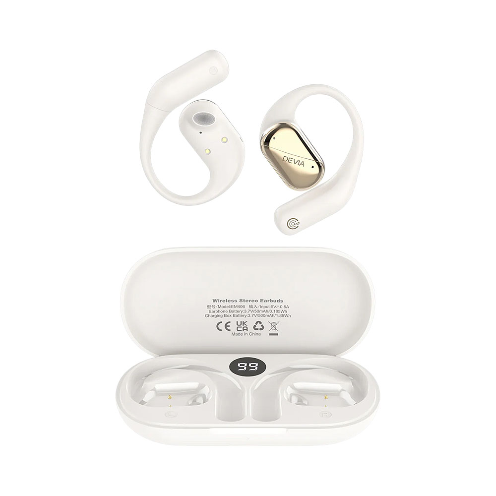 Fones de Ouvido Sem Fio Devia Ows LITE1 Opening EM406 Beige