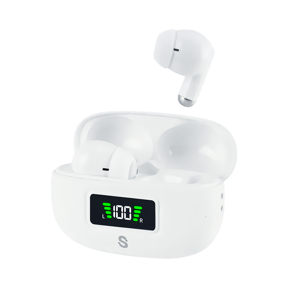 Fones de Ouvido Sem Fio Smartfy FS07 Branco