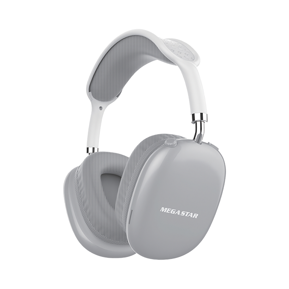 Fone de Ouvido Sem Fio Mega Star HPV04BT Silver
