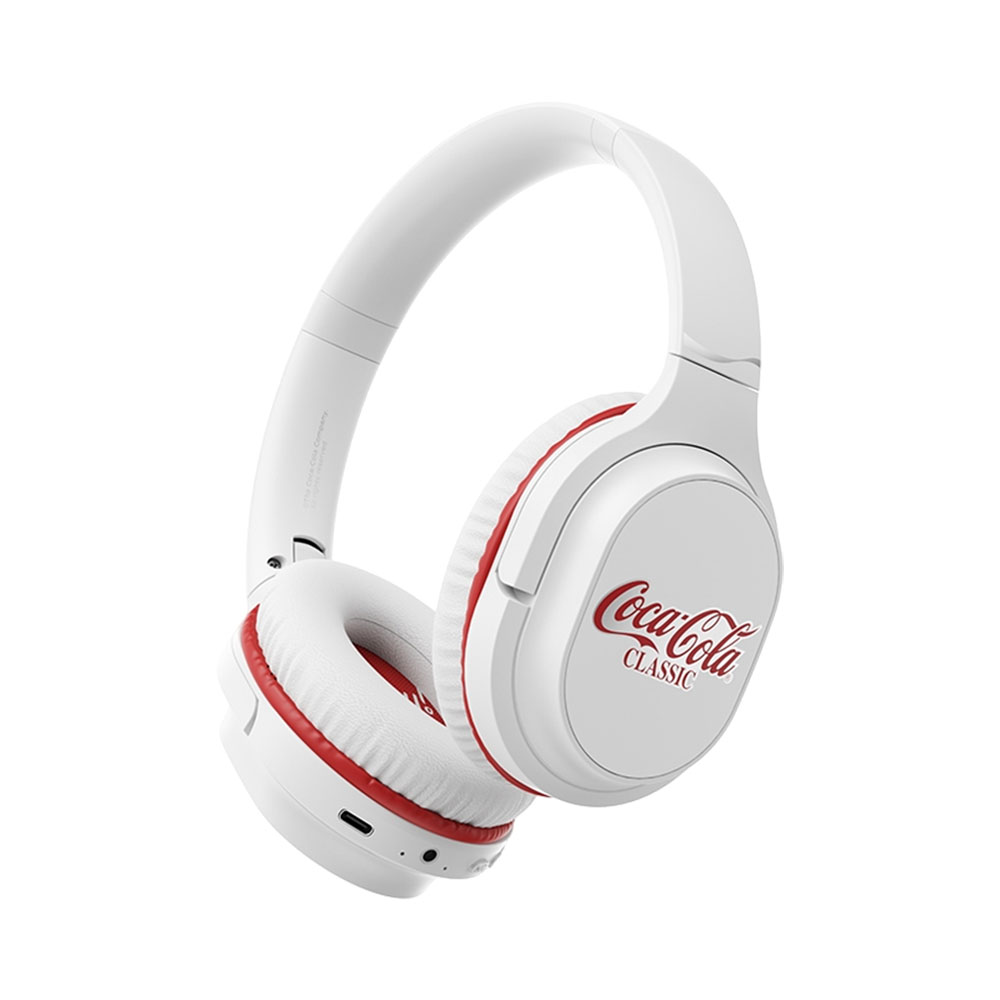 Fone de Ouvido Coca-cola T18 BT White