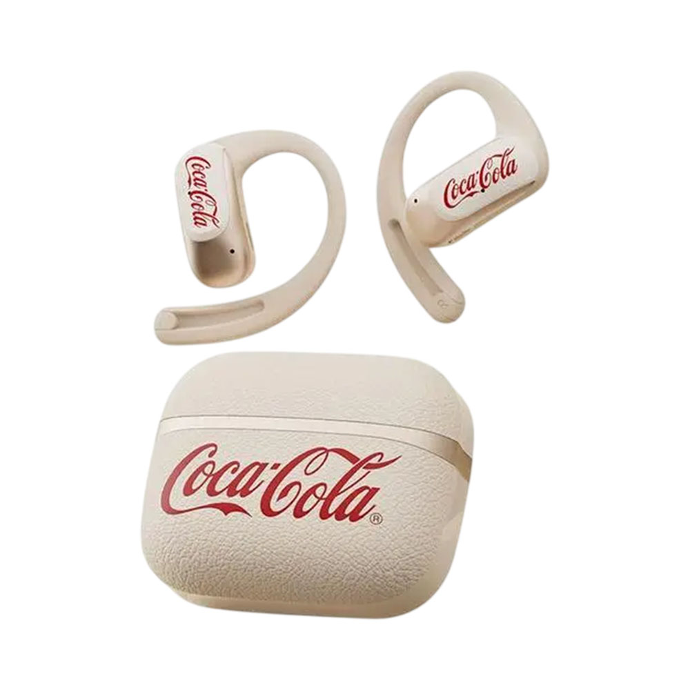 Fone de Ouvido Coca-cola T32 Open Ear BT White