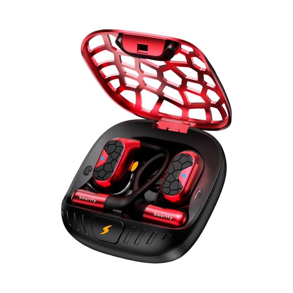 Fone de Ouvido Smartfy FS10 BT Black/red