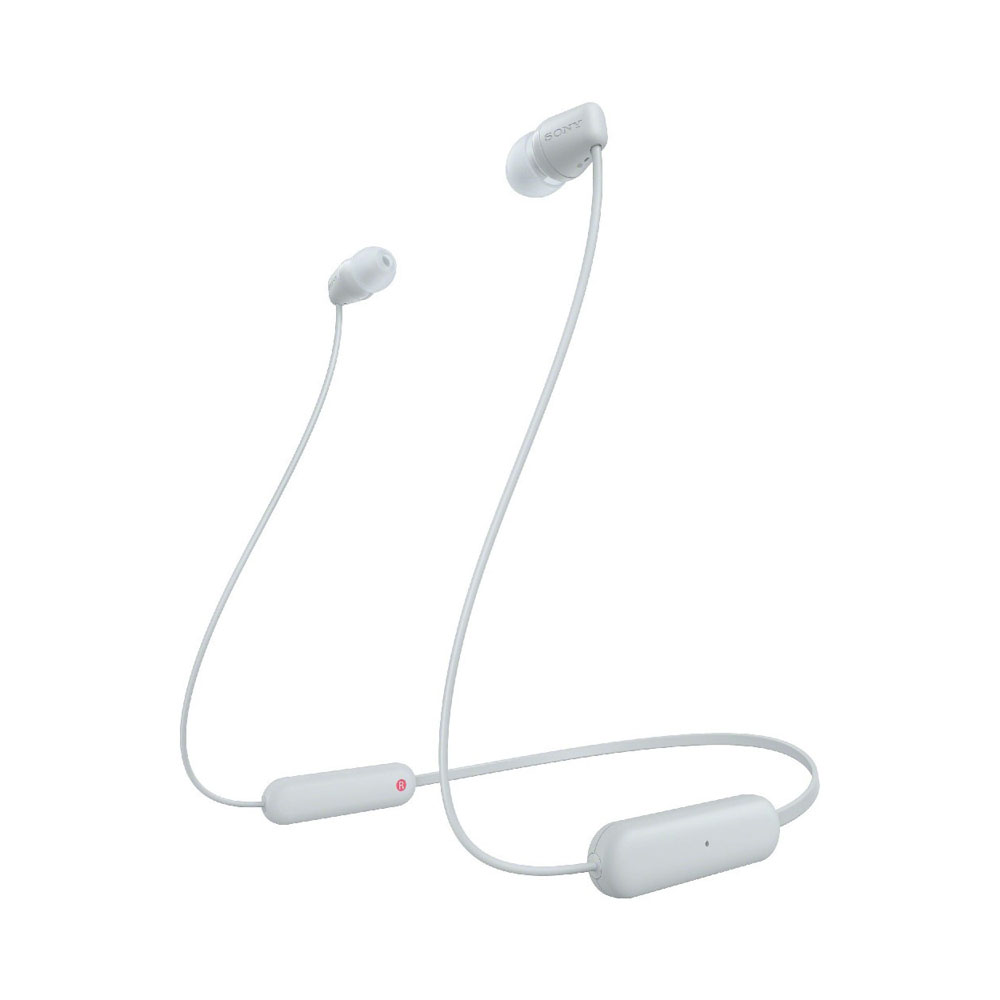 Fone de Ouvido Sony WI-C100 BT Branco