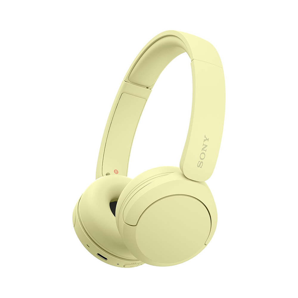 Fone de Ouvido Sem Fio Sony WH-CH520 Amarelo