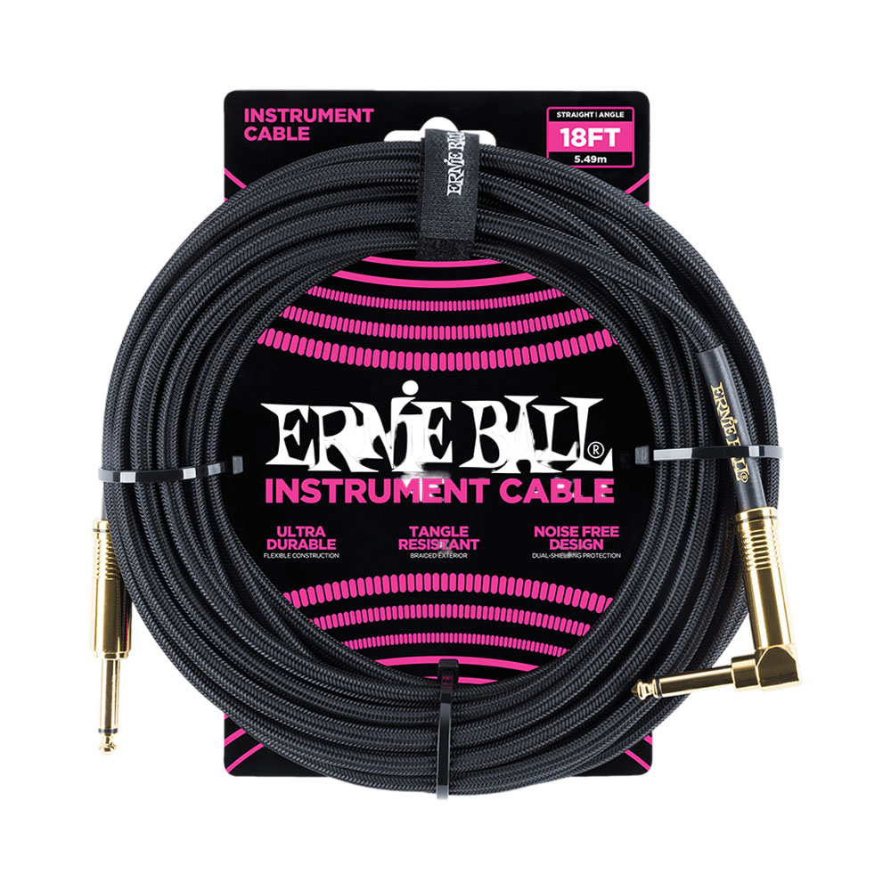 Cabo para Instrumento Ernie Ball P06086 18FT 5.49M