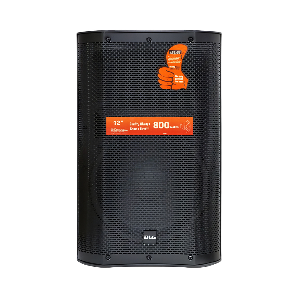 Alto-falante Ativo Blg MA12 12" 800 W Bivolt Preto