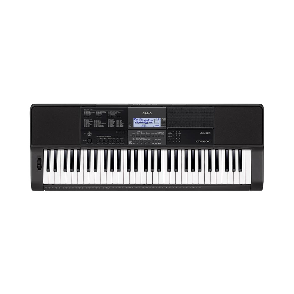Teclado Portátil Casio CT-X800C2 Preto