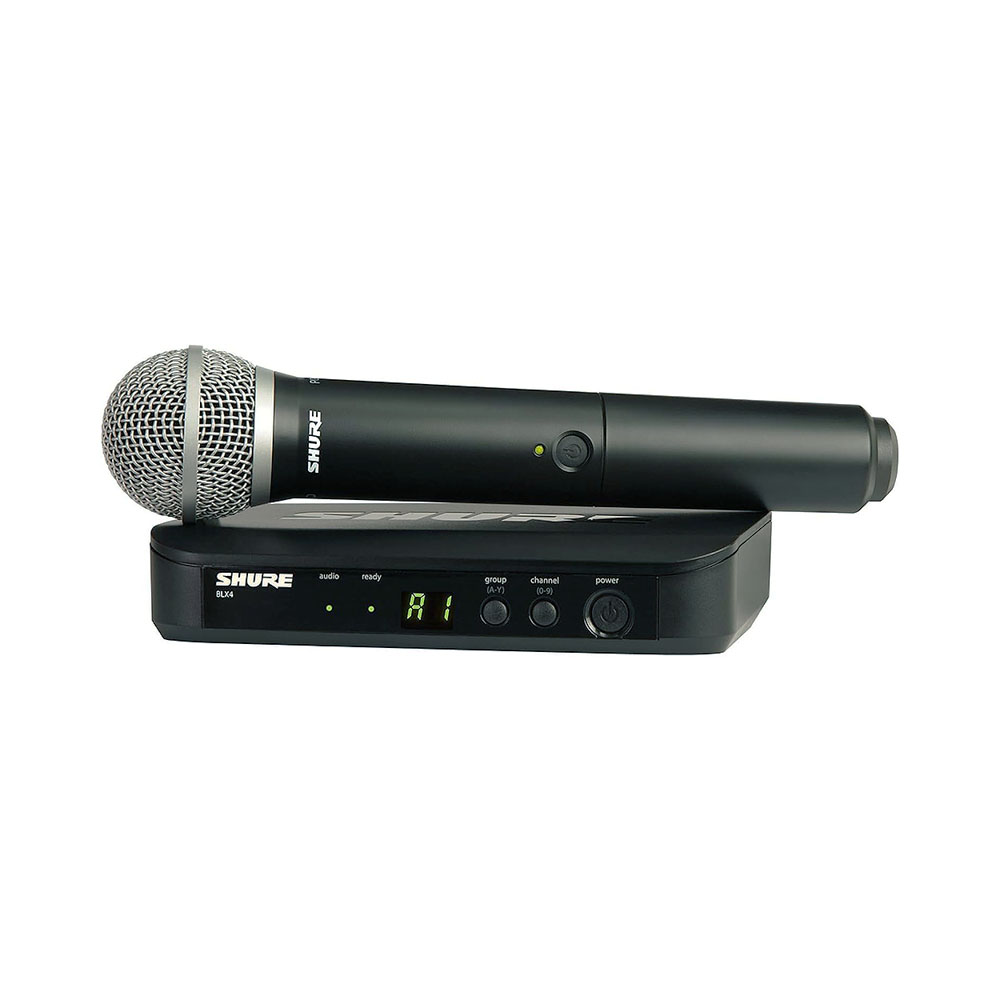 Sistema de Microfone Sem Fio Shure BLX24/PG58-J10 Preto