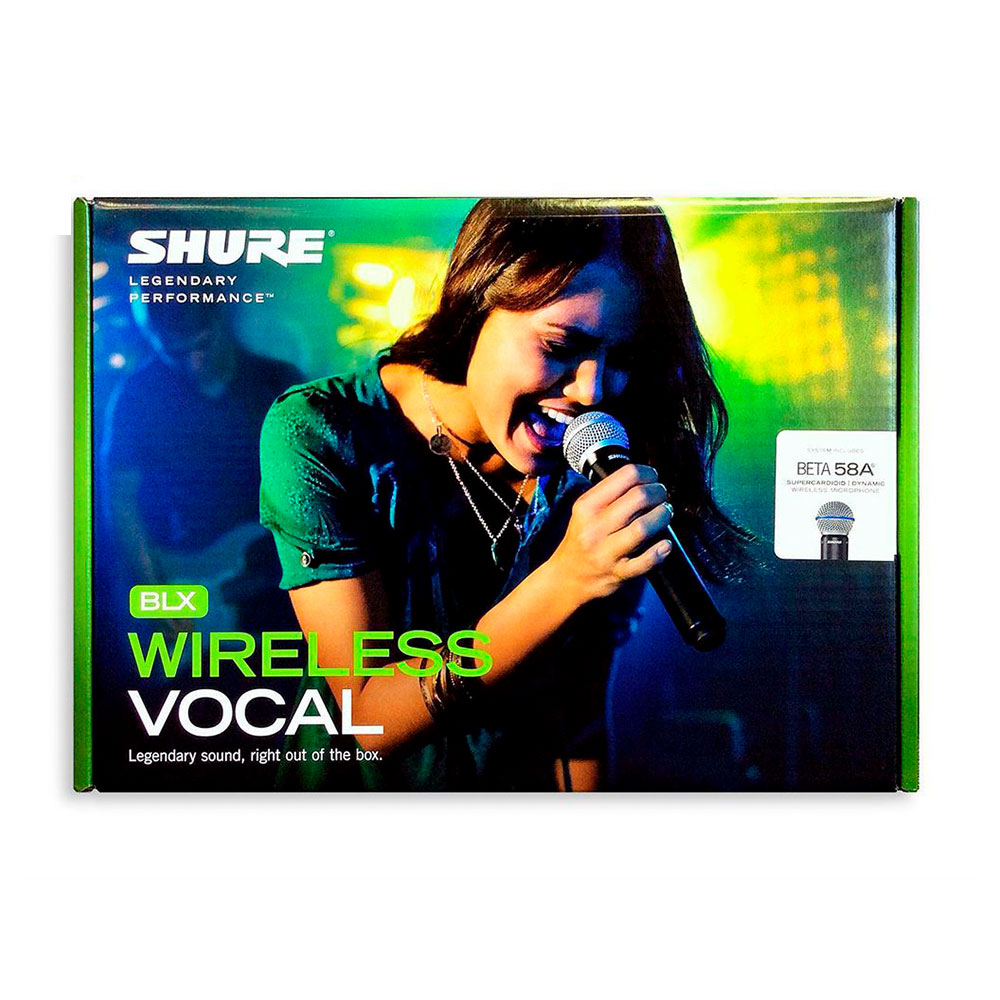 Micrófono Shure Blx24/B58-J10