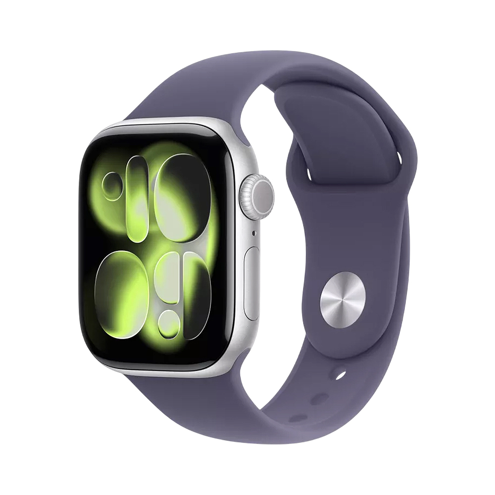 Smartwatch Apple Watch Series 11 A3333 MEVA4LW/A 46MM M/l GPS Silver Aluminum/purple Fog Sport Band