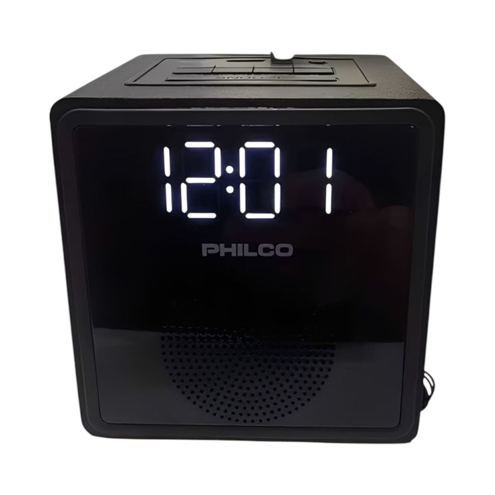 Rádio Relógio Philco Par 3206