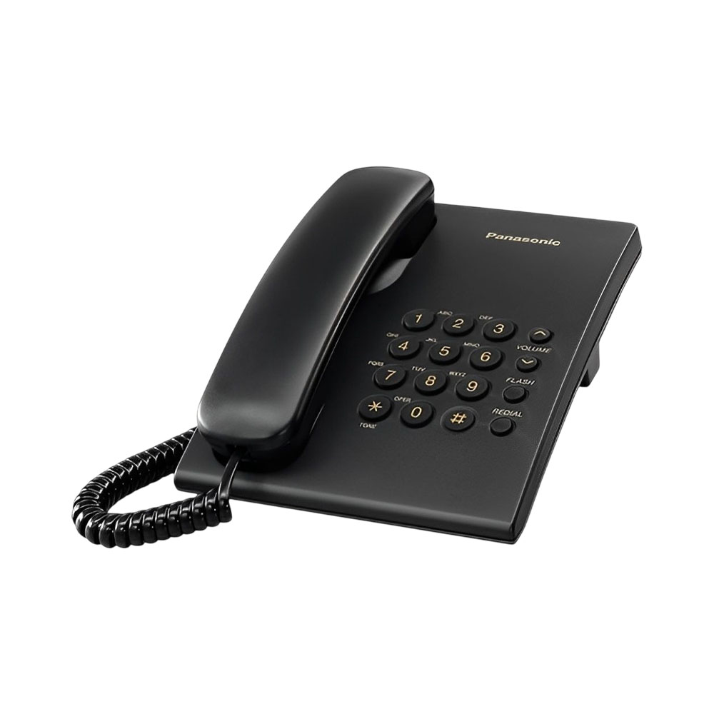 Telefone Panasonic KXTS500 Black