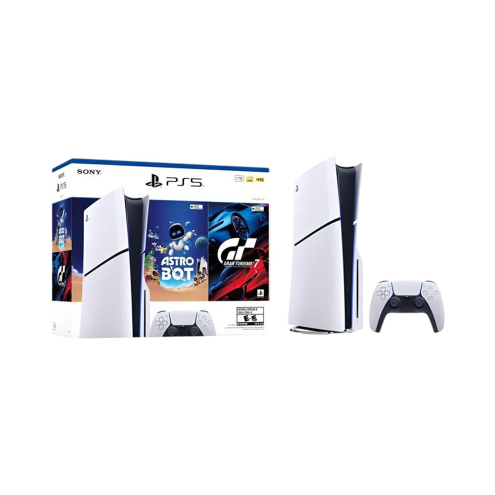Consola Sony Playstation 5 CFI-2115A Disk 1TB 8K + Gran Turismo 7 + Astro Bot