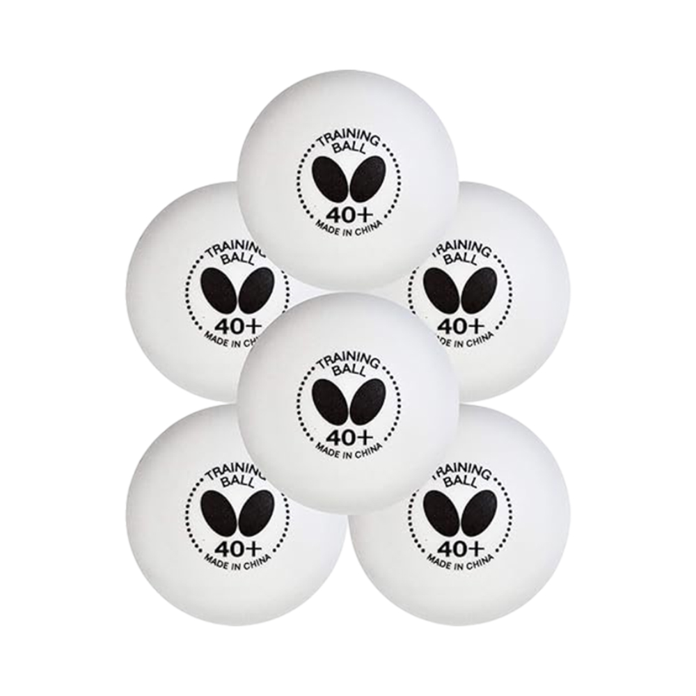 Bolas de Ping Pong Butterfly BTB6 40+ 6 Unidades