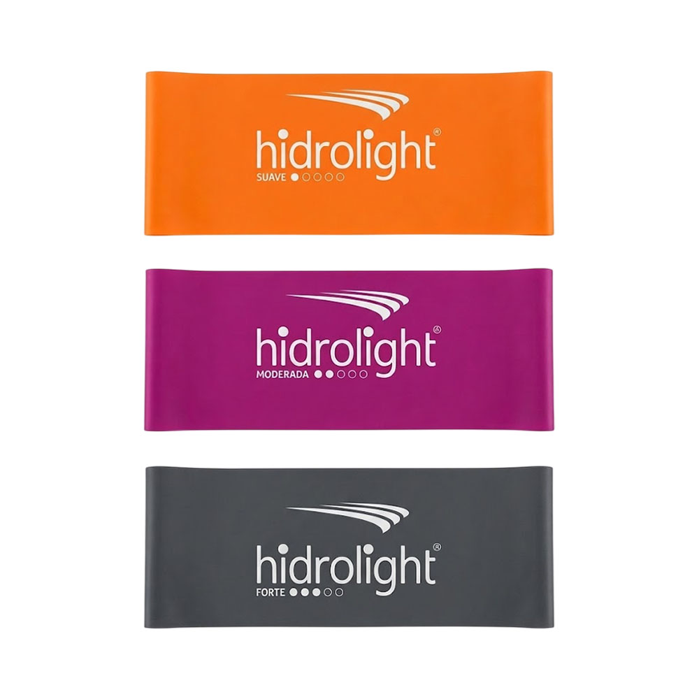 Kit de Faixas Elásticas Hidrolight FL40 3 Unidades