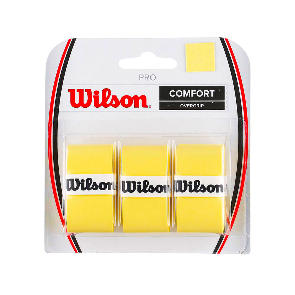 Overgrip Wilson WRZ4014YE Comfort PRO X3 Yellow