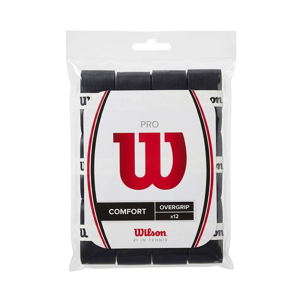Overgrip Wilson WRZ4016BK PRO Comfort 12 Unidades