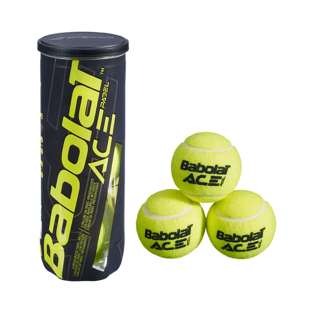 Bolas de Padel Babolat 501104-113-U Ace 3 Unidades