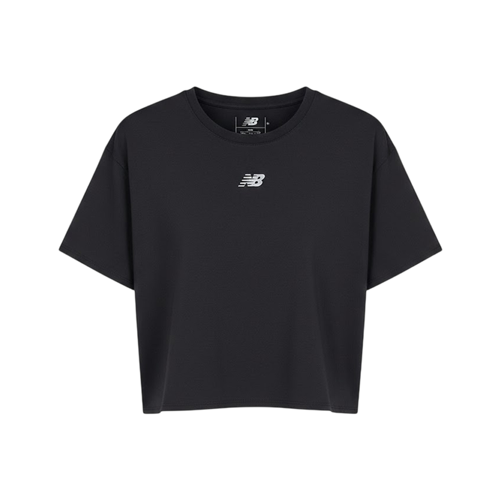 Camiseta New Balance WT51133BK Drapey Relaxed Feminino