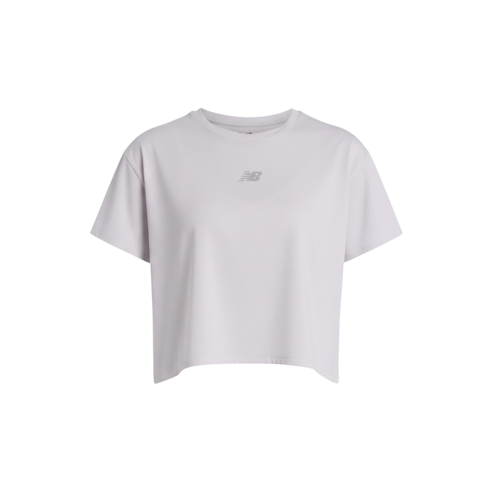 Camiseta New Balance WT51133PEG Drapey Relaxed Feminino