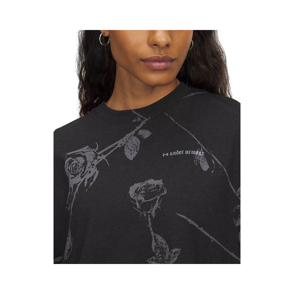 Remera Under Armour 6006964-001 Etched Roses Femenino