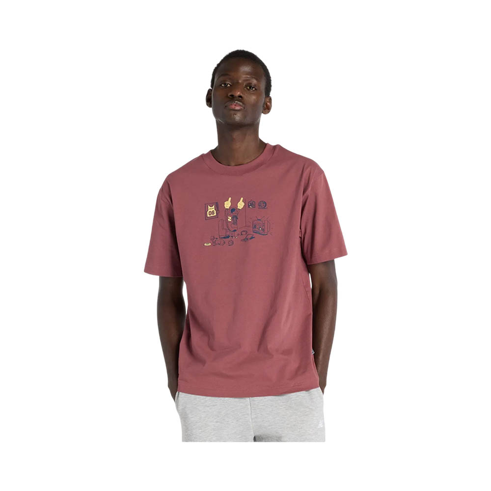 Camiseta New Balance MT53935WAD Newbie Fan Masculino