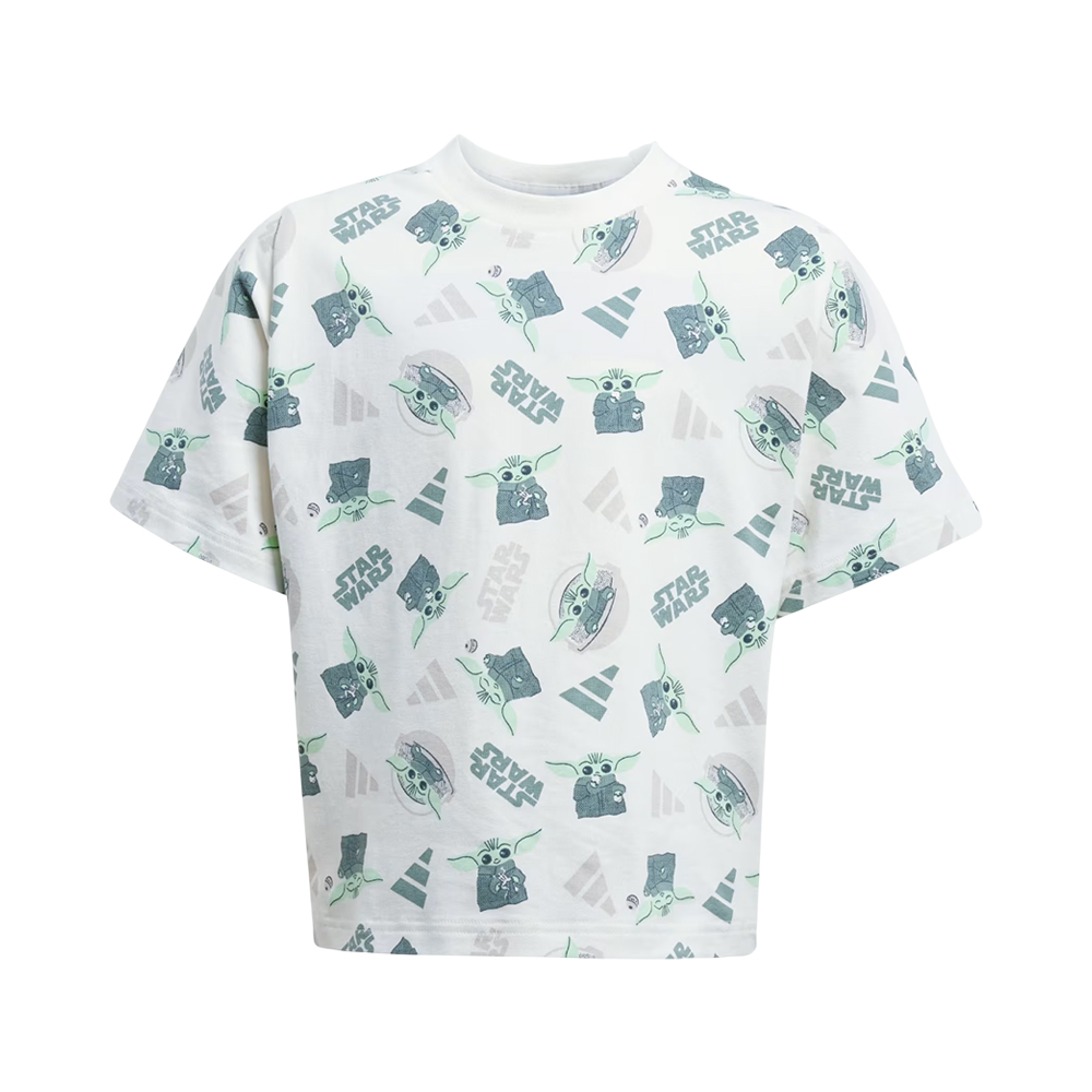 Camiseta Infantil Adidas JD4555 Star Wars The Mandalorian Unissex