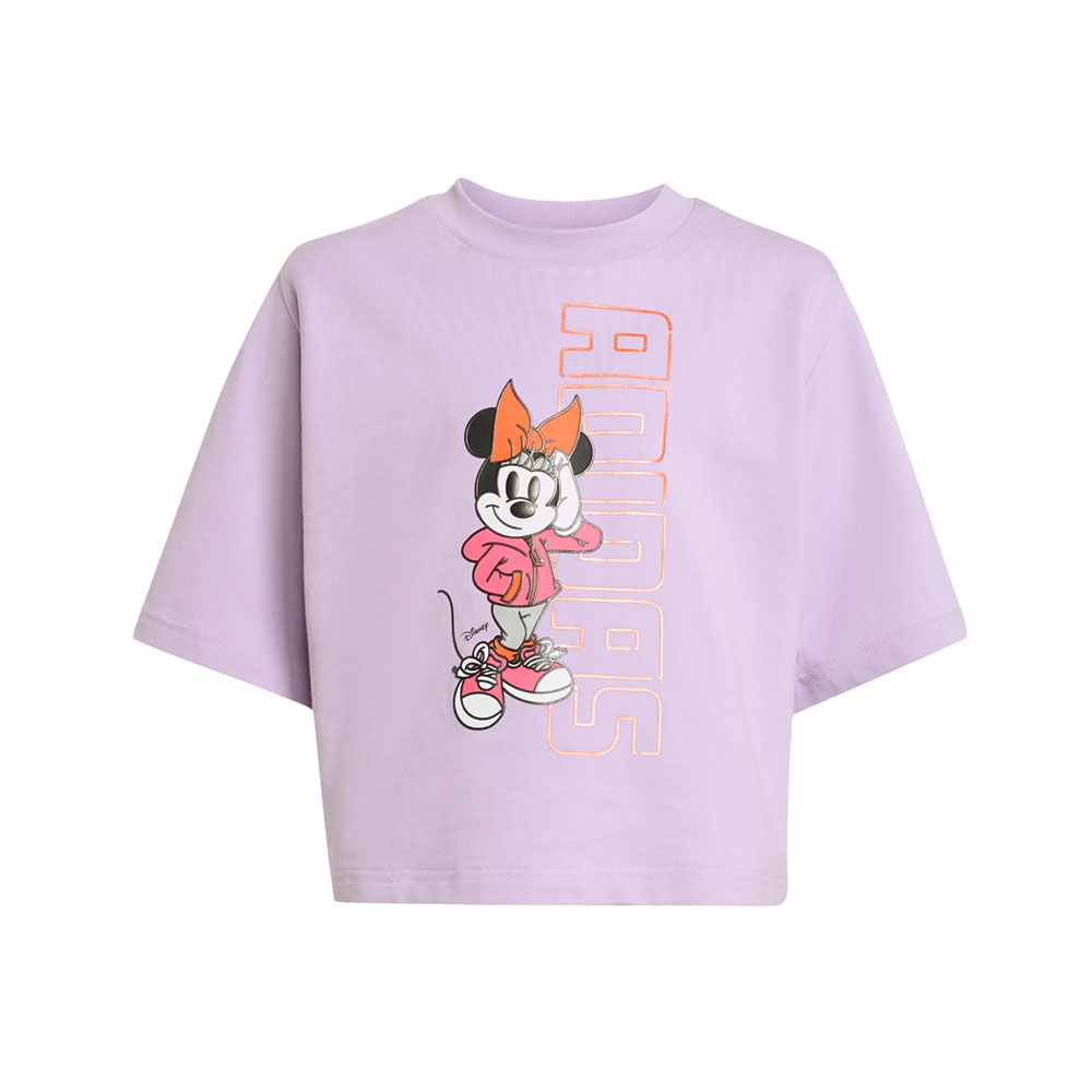 Camiseta Infantil Adidas JM0830 Disney Minnie Mouse Feminino