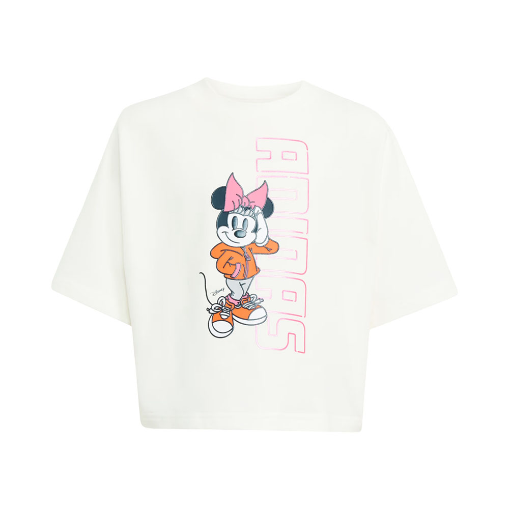 Camiseta Infantil Adidas JL9191 Disney Minnie Mouse Feminino