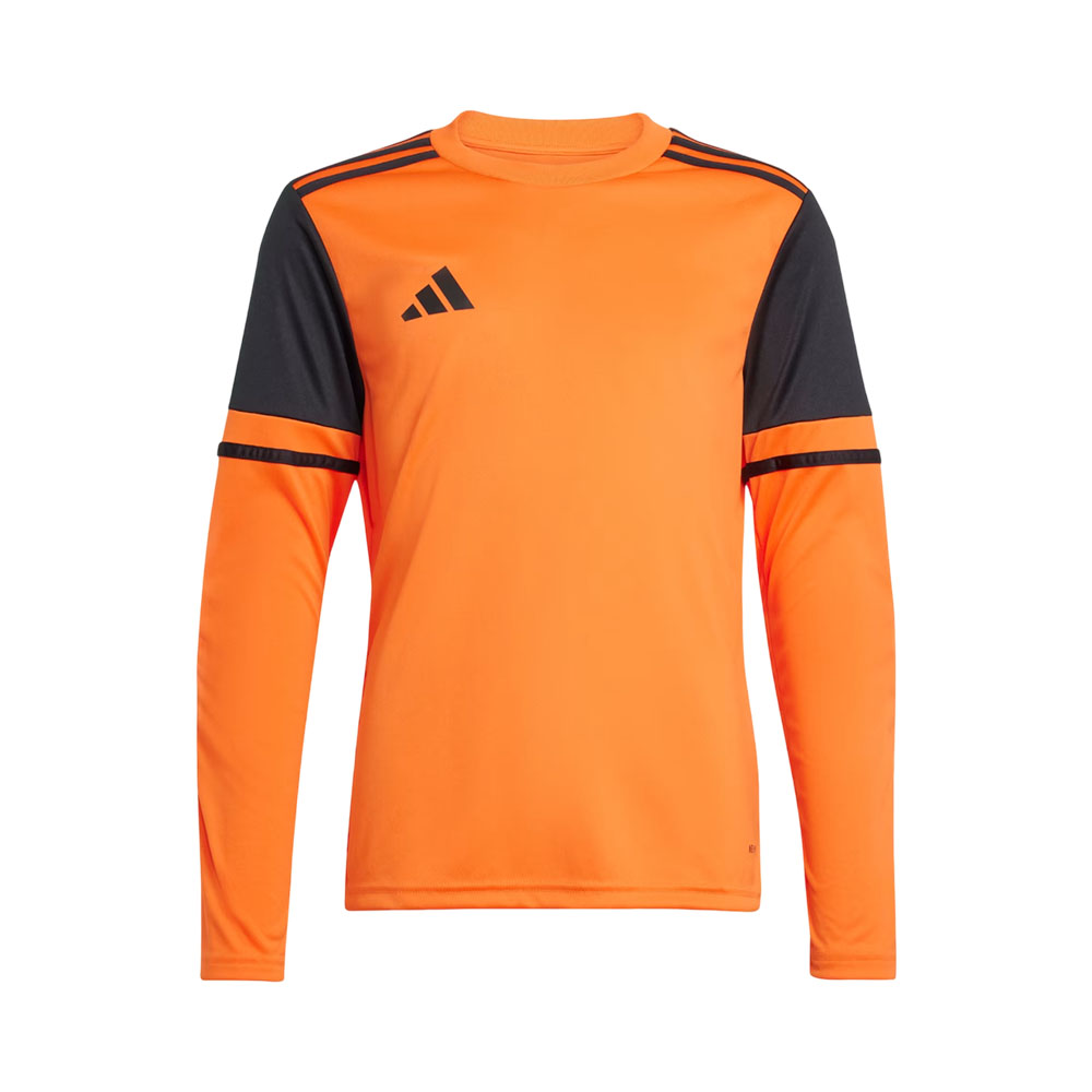 Camiseta Manga Longa de Goleiro Juvenil Adidas JJ1941 Squadra 25 Unissex