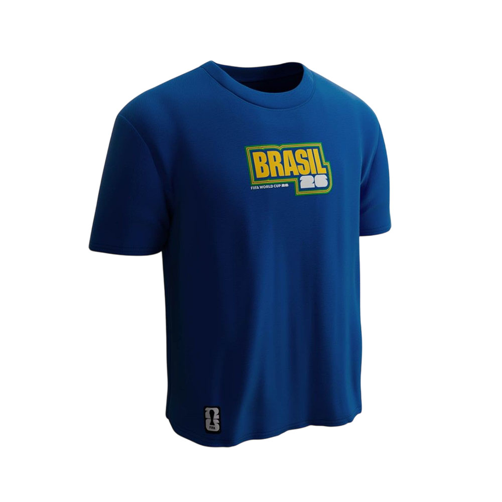 Camiseta Fex PRO FIFTS52610104-BL1 Brasil World Cup 2026 Masculino