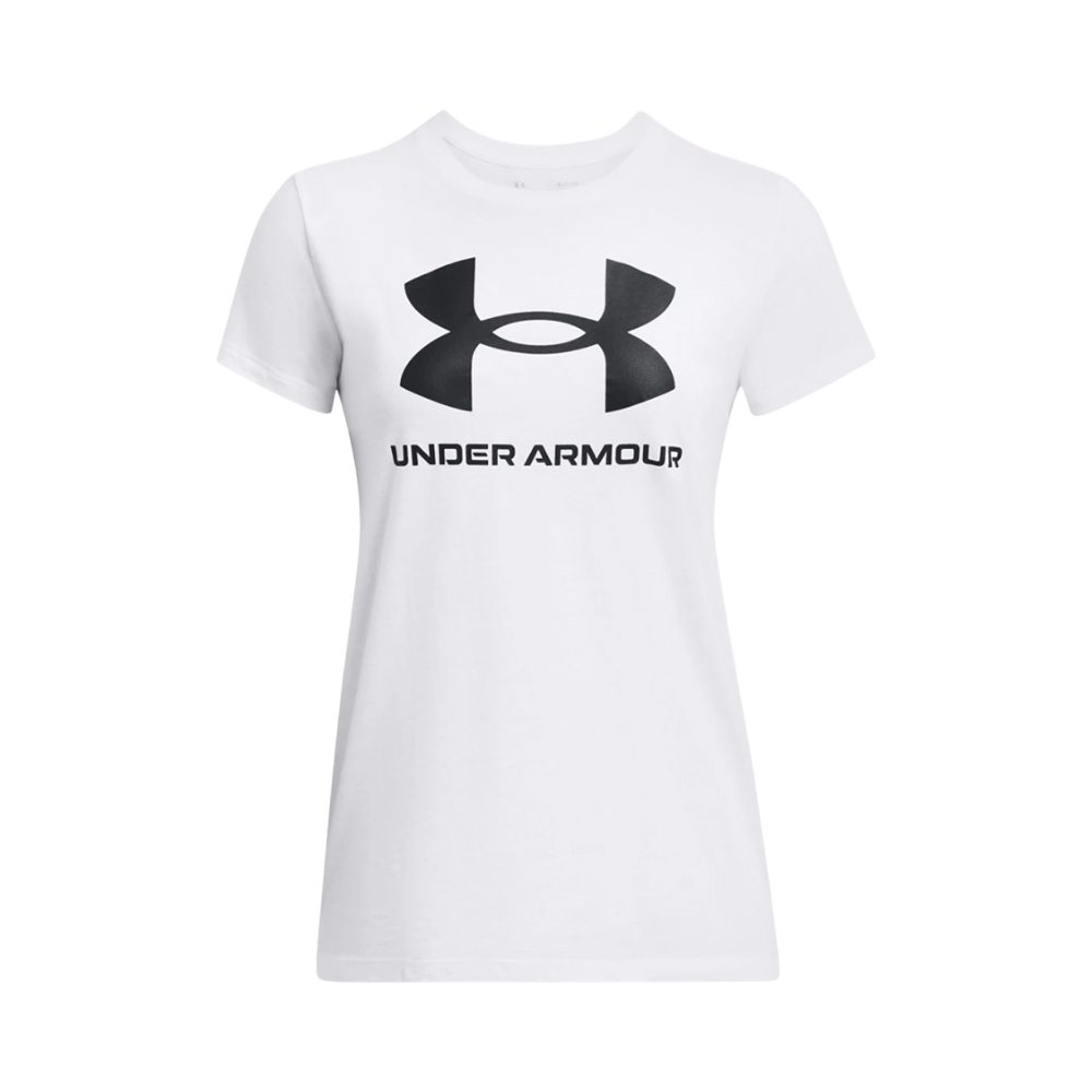 Camiseta Under Amour 1356305-111 Logo Feminino