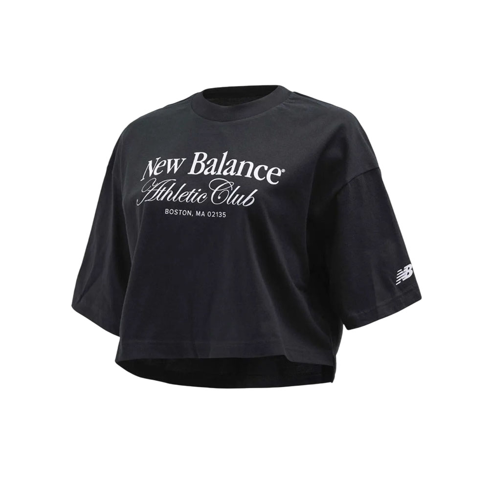 Camiseta New Balance WT51945BK Athletics Feminino