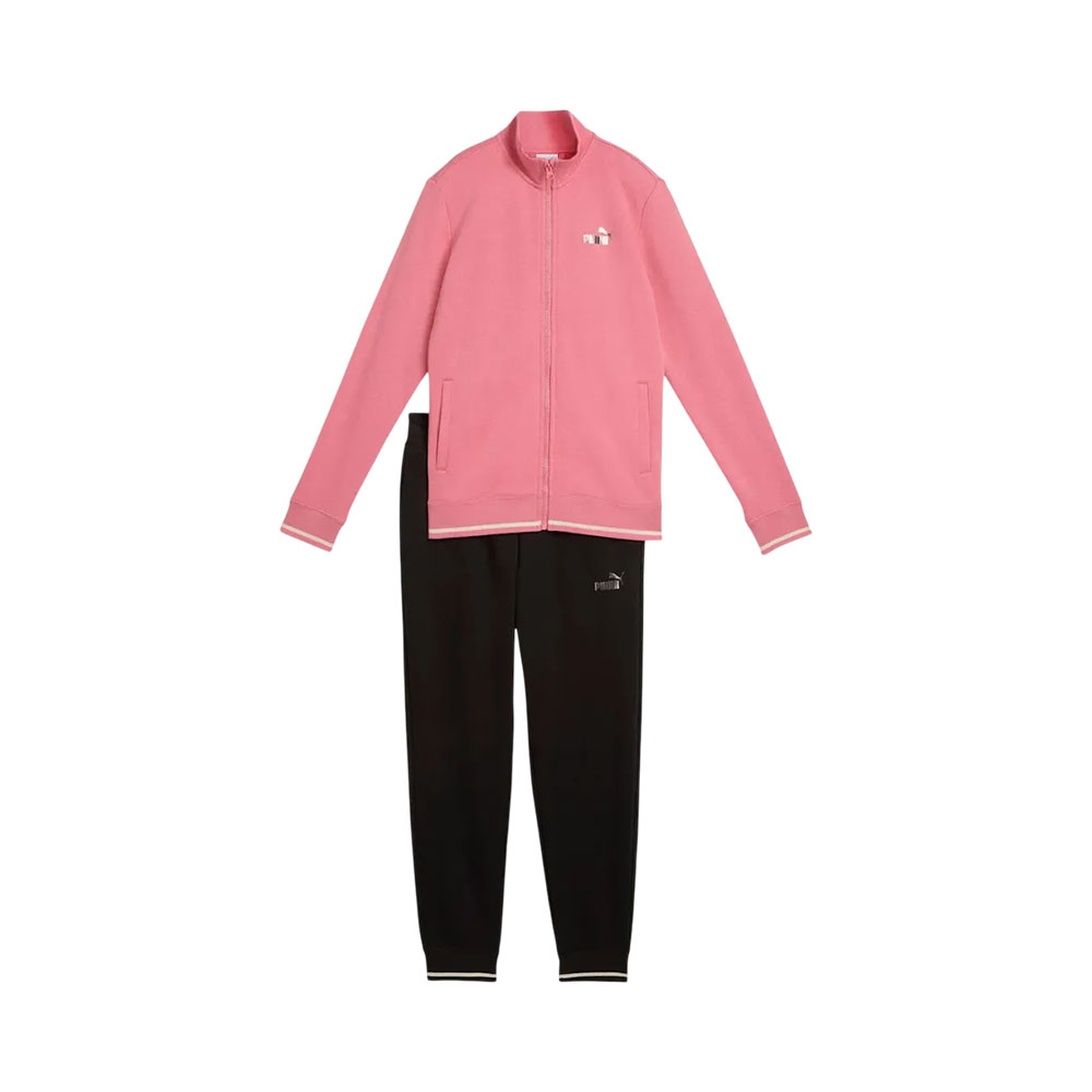 Conjunto Puma 69190625 Metallic Full-zip Feminino
