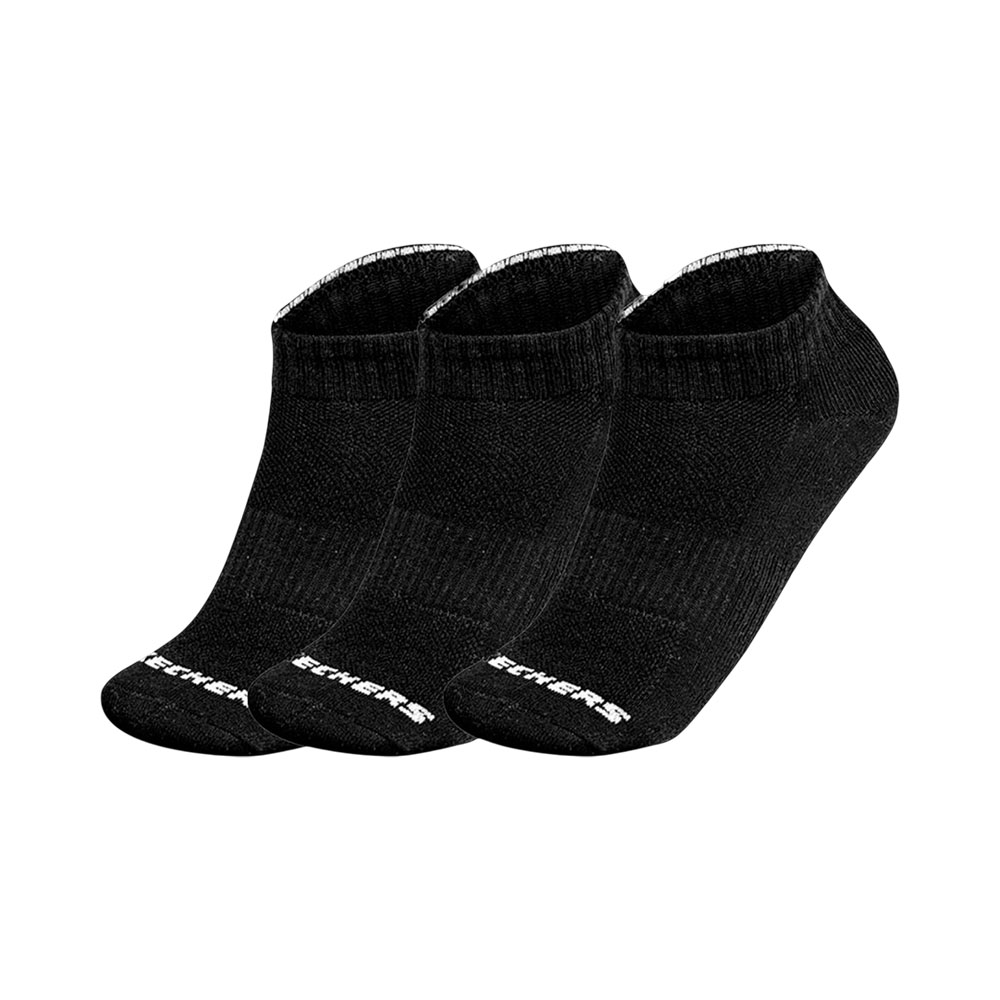 Meias Skechers S111035-001-C Terry Qtr Crew Unissex 3 Pares