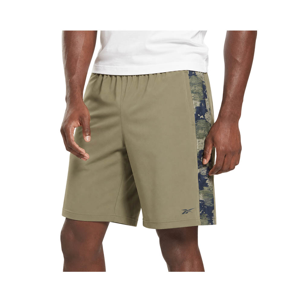 Short Reebok HS7742 Train Camo Woven Masculino
