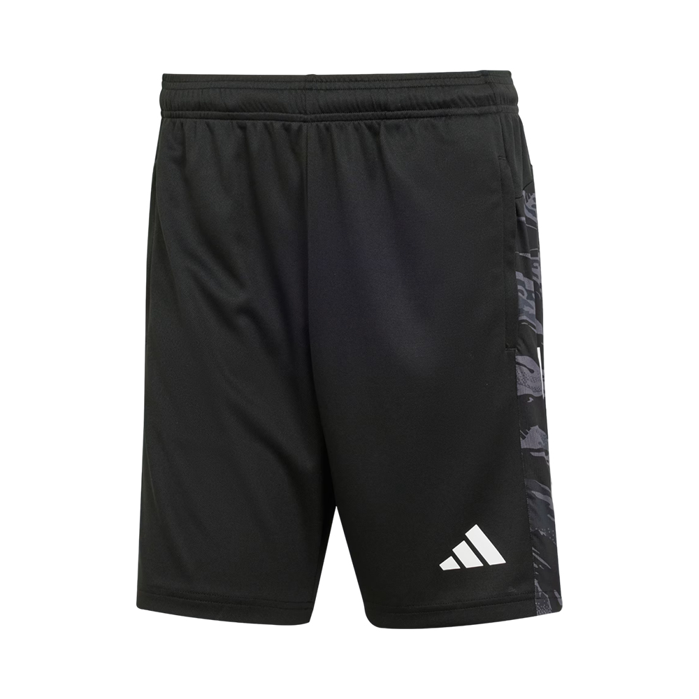 Short Adidas JE5696 Train Essentials 3 Stripes Camo Masculino