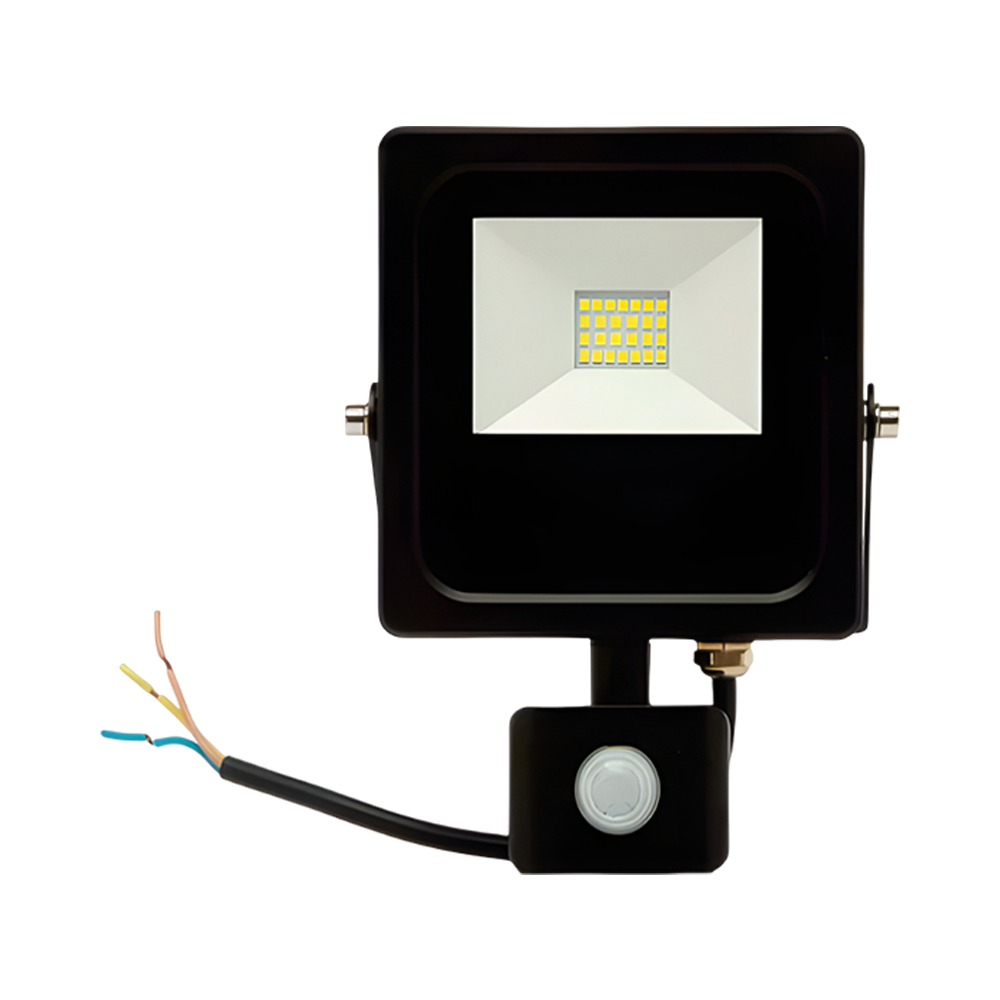 Refletor LED com Sensor de Presença Ecoville EV01S-10W 10W 6500K 900 Lúmenes Bivolt