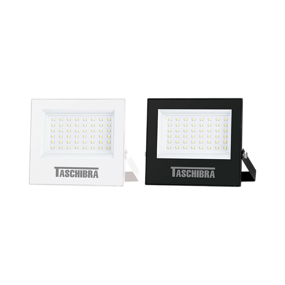Reflector LED Slim Taschibra 50W 6500K 4000 Lúmens Bivolt Sortido 1 Peça