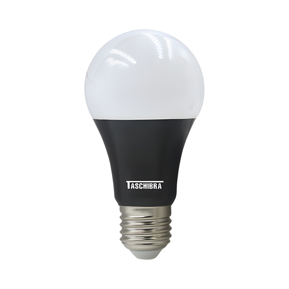 Foco LED Taschibra Tkl Luz Preta 7W Bivolt Bulbo