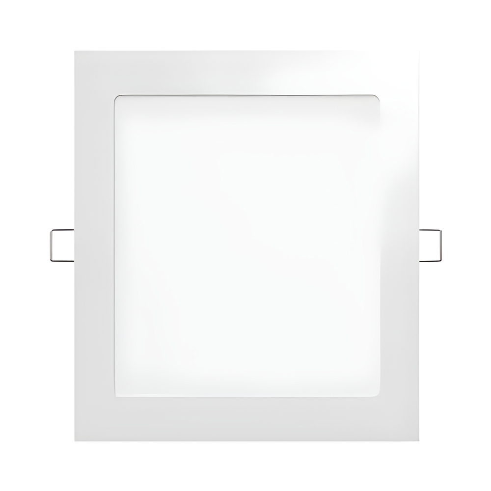 Painel LED Embutir Ecoville EV-PEMCC24W 24W 3000K 1920 Lúmens Bivolt Quadrado