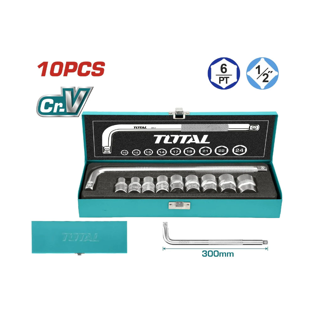Kit de Chave Tipo e Total THTL121101 10 Peças