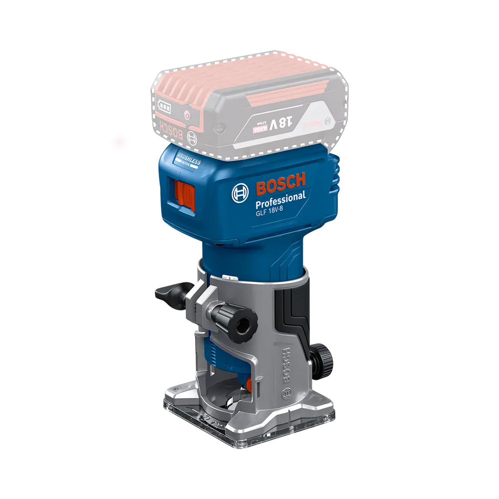 Fresadora Manual Sem Fio Bosch Glf 18V-8